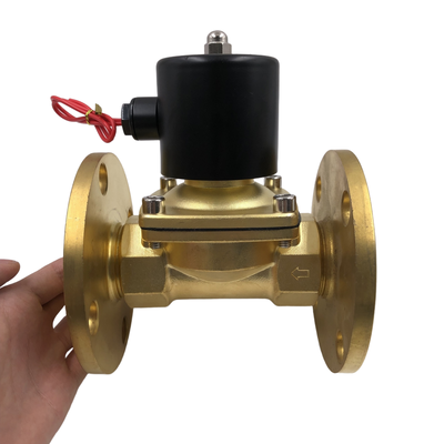 Direct Drive Type 2W40 Flange Solenoid Valve Normal Close Type Normal Open Type Industrial Fluid Control Valve untuk sistem otomatisasi