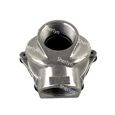 Katup Solenoid Pulsa Sudut Kanan 1 Inci G353A045, Katup Pengumpul Debu Aliran Sedang Aluminium Pilot Integral Seri ASCO 353