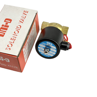 US-15 Piston Pilot Operated Pneumatic Solenoid Valve dengan Sertifikasi CE PTFE Standard Seal Material dan Opsional FKM Seal