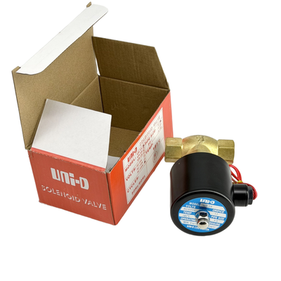 US-15 Piston Pilot Operated Pneumatic Solenoid Valve dengan Sertifikasi CE PTFE Standard Seal Material dan Opsional FKM Seal