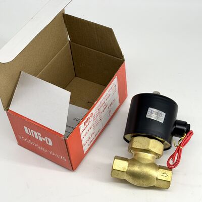 US-15 Piston Pilot Operated Pneumatic Solenoid Valve dengan Sertifikasi CE PTFE Standard Seal Material dan Opsional FKM Seal
