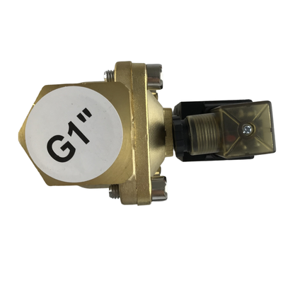 Ukuran Pelabuhan 3/8" sampai 2" inci Tekanan Katup Solenoid Pneumatik 0,5 sampai 10 Bar Kelas Perlindungan IP65 Dirancang untuk Otomasi Pneumatik