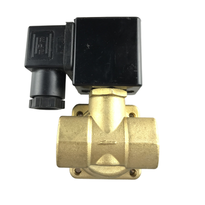 Ukuran Pelabuhan 3/8" sampai 2" inci Tekanan Katup Solenoid Pneumatik 0,5 sampai 10 Bar Kelas Perlindungan IP65 Dirancang untuk Otomasi Pneumatik