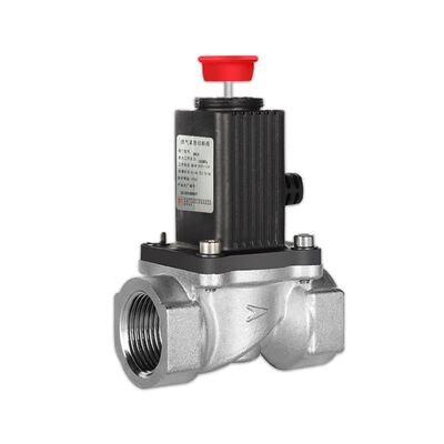 MQ-1-25-B Katup Solenoid Pneumatik 25Mm Ukuran Lubang Menggabungkan Bahan Diafragma NBR Ukuran Port 1 Inci