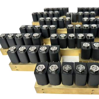Katup Solenoid Pneumatik Ukuran Port 1/4 ''1913BB302 Operasi Aksi Langsung Menampilkan Bahan Segel FKM 2/2 Cara Biasanya Terbuka