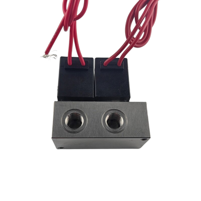 1/8 Ukuran Port 1913BA161-S Katup Solenoid Baja Tahan Karat 2 Arah Bahan Segel NBR Biasanya Tertutup Ukuran Lubang 1.6Mm