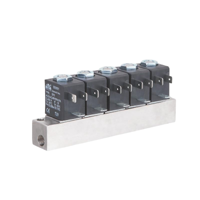 Katup Solenoid Pneumatik 1913BB252-S Dengan Ukuran Port 1/4 2 Arah Biasanya Terbuka Baja Tahan Karat 24VAC