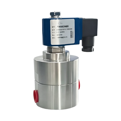 PTFE Seal Material Air Valve 3/8 Port Size H3S15B03 15mm Ukuran Lubang dengan bodi baja tahan karat