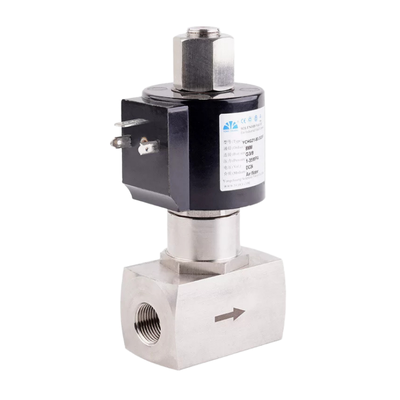 8.7BAS080B01 2/2 Way Pneumatic Solenoid Valve Menampilkan Bahan Tubuh Stainless Steel 304 dan Ukuran Port 1/8 ''