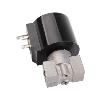 8.7AAS030B Ukuran lubang 3mm Solenoid Valve 2 Way NC Port Ukuran 3/8 1/4 3/8 Baja tahan karat 304 Bahan tubuh