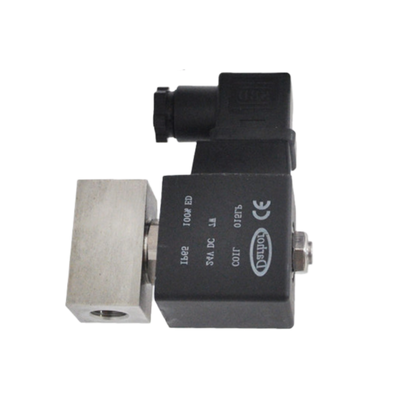 SH-010ES Stainless Steel 304 Solenoid Valve 1/4 3/8 Port Size Valve serbaguna 1mm Opening Size 0-150 bar Tekanan kerja