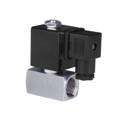 220VAC Pneumatic Solenoid Valve SH-025ES 1/4 3/8 Port Size 2 Way Valve yang ditutup secara normal Ukuran lubang 2,5mm