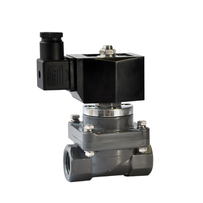 FF1U32B32 Piston Pilot Operated Pneumatic Solenoid Valve Mengintegrasikan EPDM Seal Material 6 Bar 32mm