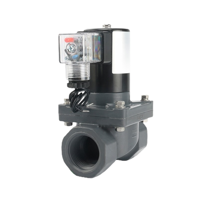 FF1U32B32 Piston Pilot Operated Pneumatic Solenoid Valve Mengintegrasikan EPDM Seal Material 6 Bar 32mm