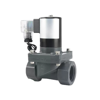 FF1U32B32 Piston Pilot Operated Pneumatic Solenoid Valve Mengintegrasikan EPDM Seal Material 6 Bar 32mm