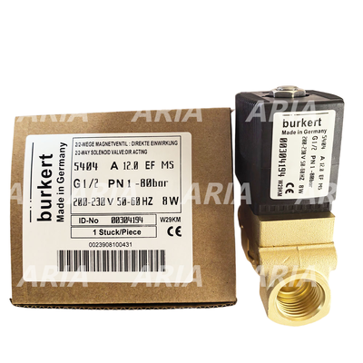 G3 8 Sambungan Port Burkert Solenoid Valve Konstruksi tahan lama Cocok untuk jangka panjang dalam sistem otomatisasi industri