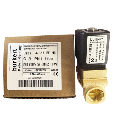 G3 8 Sambungan Port Burkert Solenoid Valve Konstruksi tahan lama Cocok untuk jangka panjang dalam sistem otomatisasi industri
