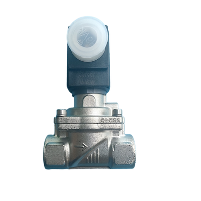 Solenoid Valve Suku Cadang Multi Tegangan Untuk Burkert 00222010 00222011 00222012 Ulir G1/2 2/2 Tertutup Normal Tahan Dingin Gasket EPDM Bodi Tahan Karat Baja Tahan Karat