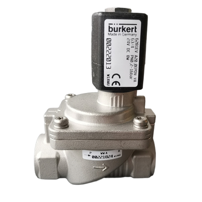 G2 Thread Wanita Burkert 6281 Industrial Fluid Control Module 2/2 NC 40.0 Large Flow Orifice EPDM Sealing Set Stainless Steel 8W Coil Kompatibel DC/AC Power 00222028 00222029 00222031