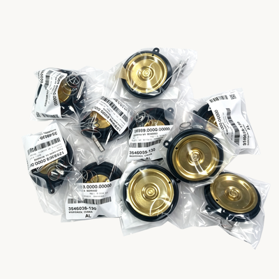 Buschjost Norgren 1256274.0000.00000 Kit Perbaikan Katup untuk 82400 / 82730 Series Indirect Pilot Solenoid Valve Complete Diaphragm O Ring Seal Bagian pengganti untuk pemeliharaan sistem kontrol cairan