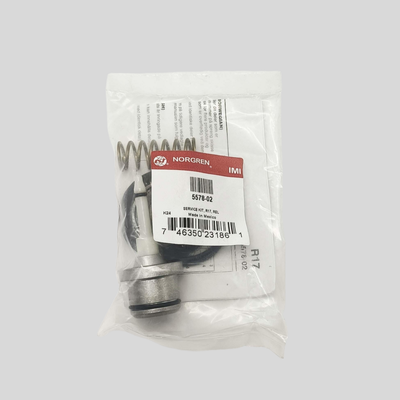 Norgren 18-003-038 Service Repair Kit untuk R06 Series Miniature Pressure Reducing Valve Cocok untuk Compressed Air dan Air Medium Diafragma dan Seal Components Replacement