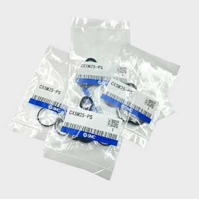 CXSM Series NBR Material Seal Kit for 6mm to 32mm Bore Sizes - Complete Repair Kit for Twin Rod Cylinders