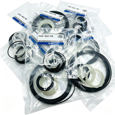 SMC CA2‑40Z‑PS Cylinder Repair Kit NBR Rod Piston Cushion Seal Set For 40mm Bore CA2 Standard Pneumatic Cylinder Includes Lubricating Grease Pack
