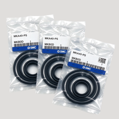 SMC MKB/MKA16-PS Rotary Clamp Cylinder Seal Repair Kit Untuk 16mm Bore MK Series Rotating Clamping Cylinder NBR Seals Untuk Pemeliharaan Perlengkapan Pneumatik