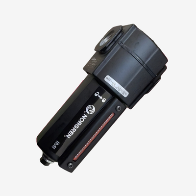 NORGREN F74G‑4GN‑QT3 F74G‑4GN‑QT1 Excelon Filter Udara Terkompresi G1/2 Keran Cepat Saluran Manual Mangkuk Polikarbonat 5‑40μm Komponen Persiapan Udara Modular Quikmount