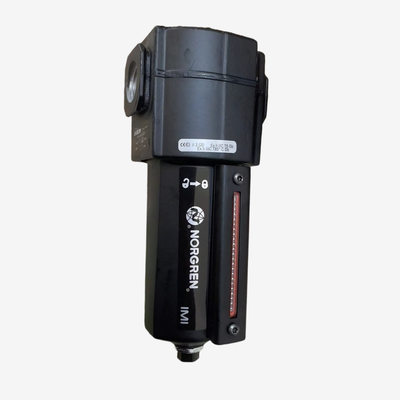NORGREN F74G‑4GN‑QT3 F74G‑4GN‑QT1 Excelon Filter Udara Terkompresi G1/2 Keran Cepat Saluran Manual Mangkuk Polikarbonat 5‑40μm Komponen Persiapan Udara Modular Quikmount