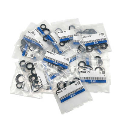 Kit Segel Servis Meja Geser Pneumatik SMC MXQ8‑PS Komponen Penyegelan Tahan Aus untuk Perbaikan Kebocoran Udara dan Perombakan Silinder Geser Linier Lubang Kecil Aksi Ganda