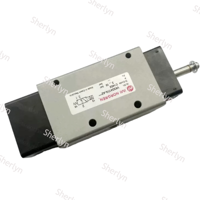Pneumatic Industrial 5/2 Way Pilot Solenoid Valve V63D513A-A213J, NORGREN V63 Single Solenoid Spring Return Valve