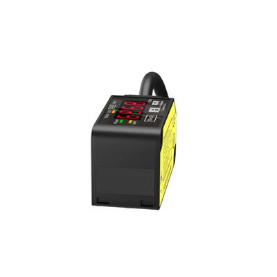 Sensor Jarak Laser HG-C1400 Jarak Referensi 400Mm Rentang Pengukuran ±200Mm Pengulangan 800Um IP67 12-24V DC NPN PNP Output Analog 0-5V 4-20Ma
