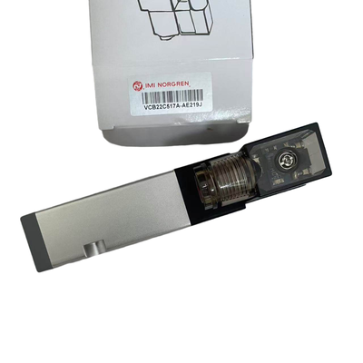 Katup Solenoid Terpasang NAMUR IMI NORGREN VCB22C517A-AE219J G1/4 AC220V 5/2 Katup Kontrol Arah Pneumatik Tunggal untuk Aktuator