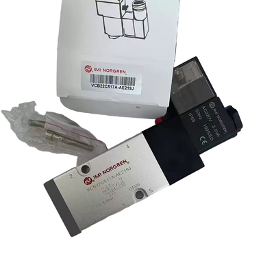 Katup Solenoid Terpasang NAMUR IMI NORGREN VCB22C517A-AE219J G1/4 AC220V 5/2 Katup Kontrol Arah Pneumatik Tunggal untuk Aktuator