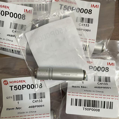 T50P0008 IMI Norgren Push In Non Return Valve 8mm OD Tube Low Cracking Pressure Check Valve For Vacuum Pneumatic System