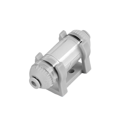 SMC ZFC53(-B) ZFC54(-B) Mini Inline Air Filter One‑Touch Push‑In Fitting‑100kPa‑1.0MPa Pressure Range 0‑60℃ Temp Compatible PU Nylon Tube For Electronic Pick And Place Workstation