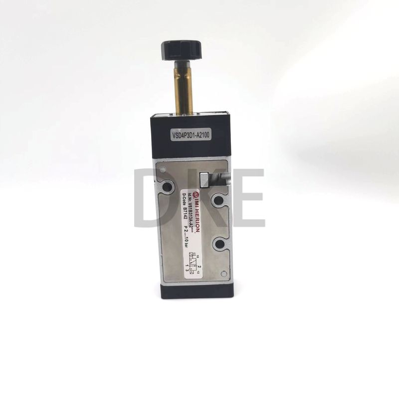 V61B313A-A212J Seri Norgren Solenoid Valve V61-63 G1/4 NBR Seat Seal 500-4500 L/Min