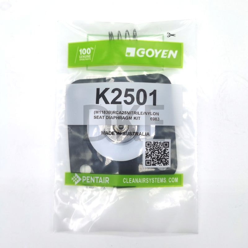 K2501 (M1183B) Goyen Pulse Valve Diaphragm CA25 RCA25 Model katup DD, FS, MM, Seri T