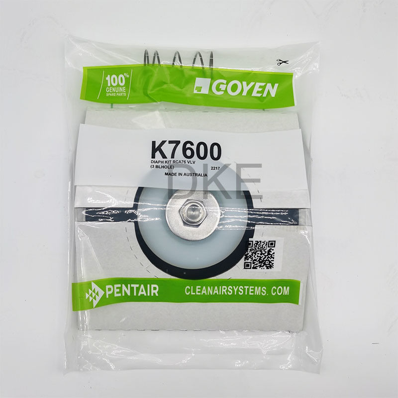Kit Perbaikan Diafragma Tipe Goyen K7600 CA76 / RCA76 Ukuran 3" MM T Series Buna / Nylon