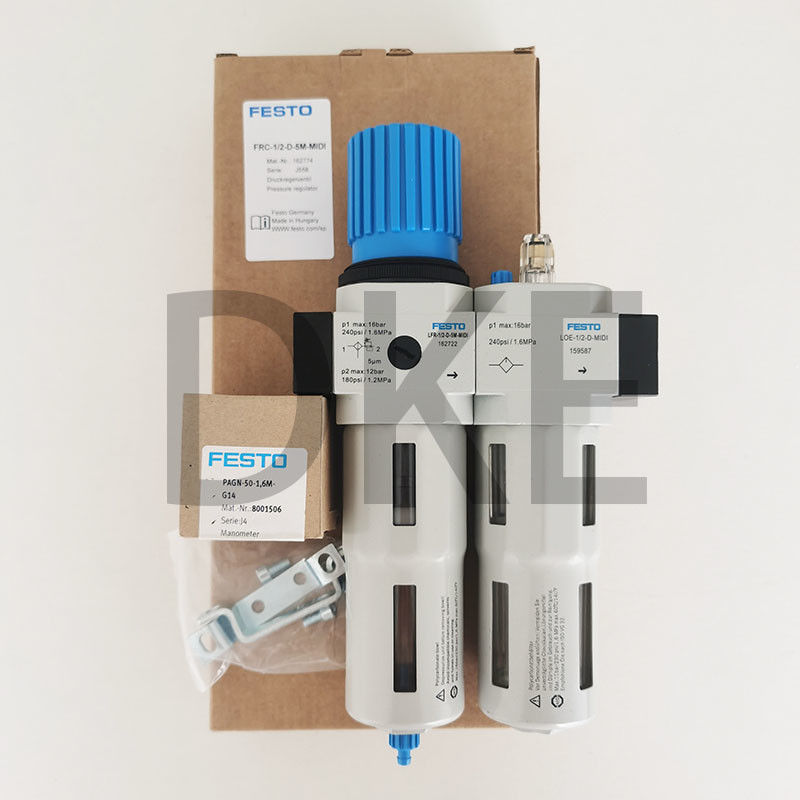 Festo Frc-D-5m-Midi-A Pengatur Filter Udara 5μM Otomatis