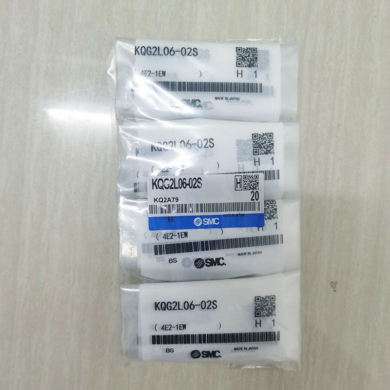 SMC KQG2L06-02S Fitting Laki-laki siku untuk tabung 6mm,1/8R PORT