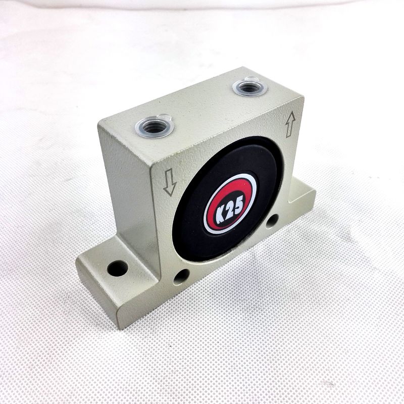 K25 Pneumatic Vibrators 7300-35000 RPM Kekuatan Hingga 150.C Rust Proof Aluminium Media