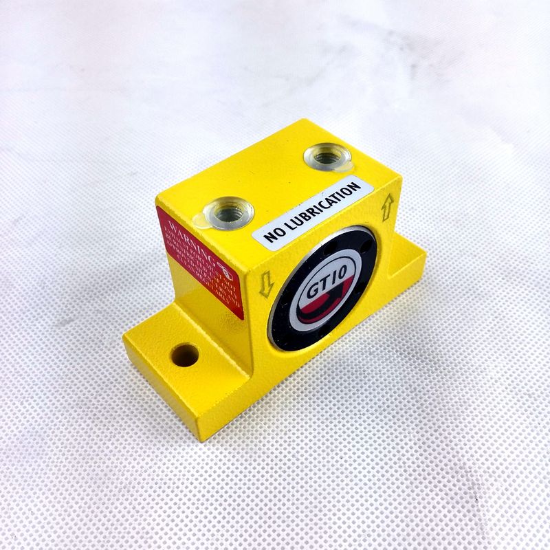 GT10 Vibrator Turbin Vibrator Pneumatik Efektif Dengan Kekuatan Sentrifugal 130-12000 N