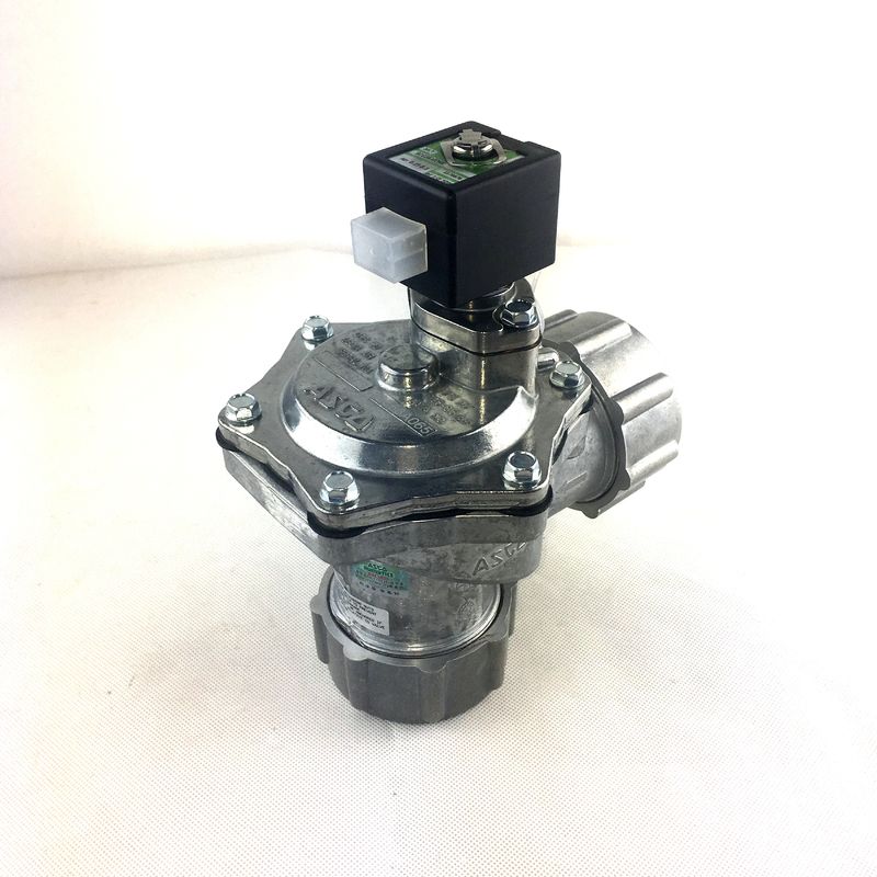 Ø1 1/2 Kompresi Fitting ASCO Diafragma Pulse Jet Valves SCG353A065 Dual Stage Integral Pilot Ø1 1/2 Lubang Ukuran 52