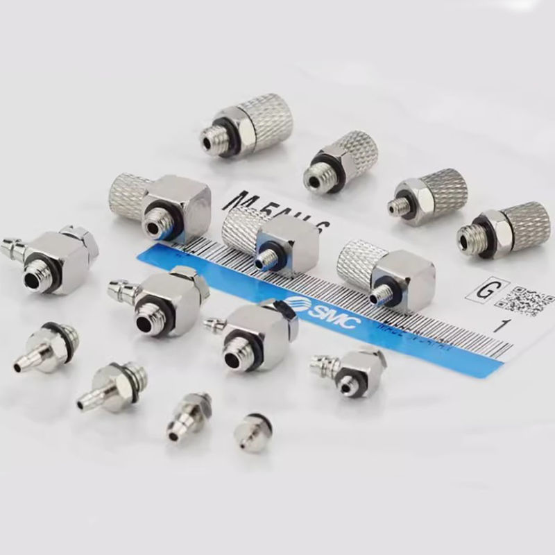 SMC Type Cylinder Micro Quick Twist Connector / Fittings Pneumatik