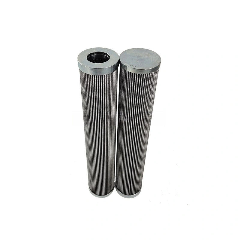 Vickers Filter V6021V2C01 Serat kaca elemen filter minyak hidrolik dengan stainless steel Wire Inner Mesh