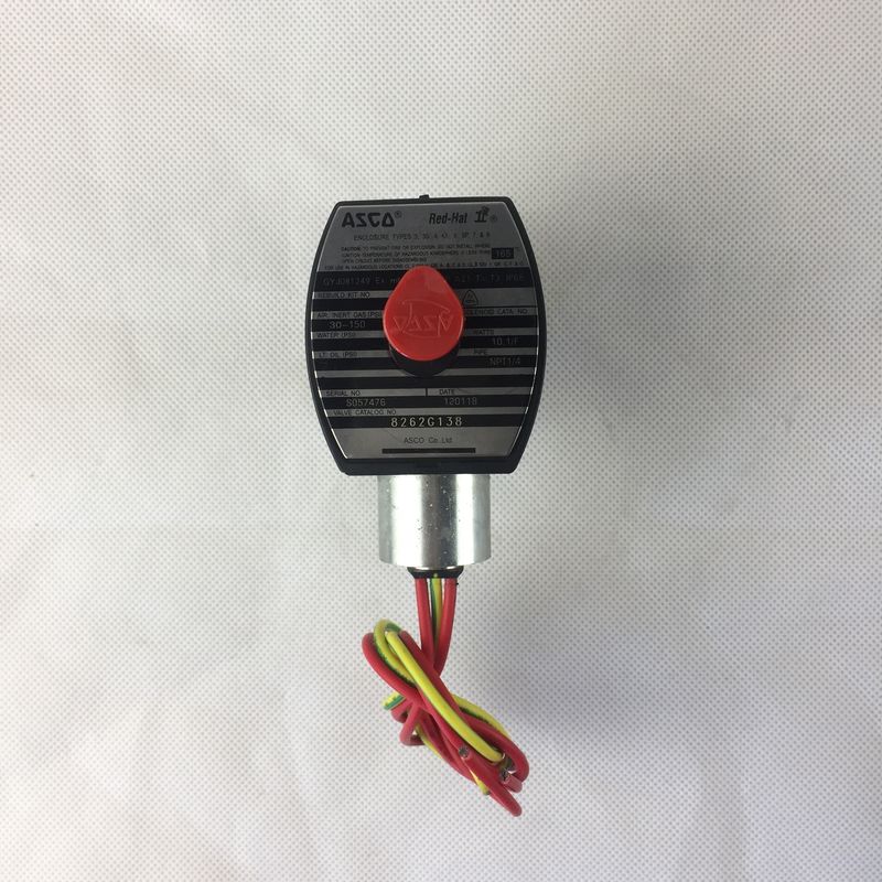 ASCO 8262G138 Layanan Umum 1/4 "Biasanya Buka 2/2 Way Single Solenoid Valve