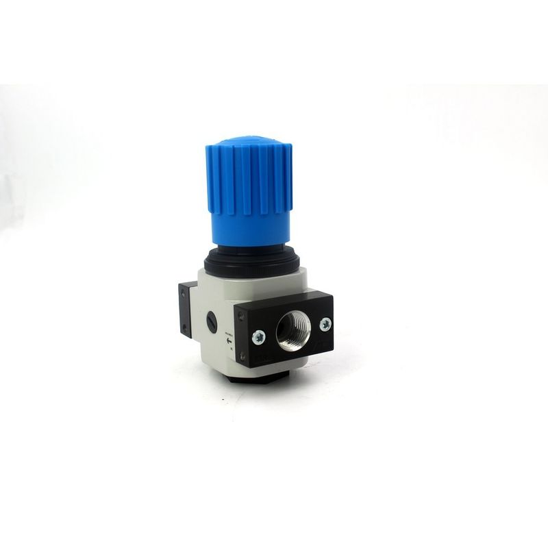 FESTO LR-1/2-D-MIDI 159581 LR-1/2-D-MIDI-MPA 8002257 Katup Pengatur Tekanan Paduan Seng Dengan Tekanan Pengukur 0,5-12 Bar