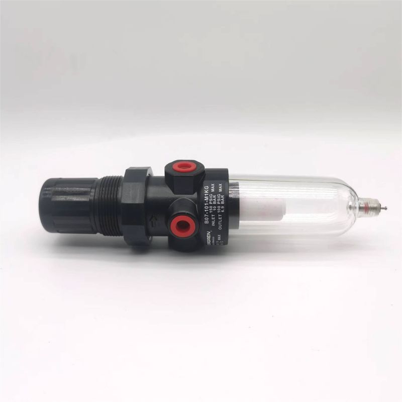 B07-201-M3KG Norgren 40μm G1/4 Filter Regulator Manual Drain B07 Series Filter/Regulator 0,3-7 Bar